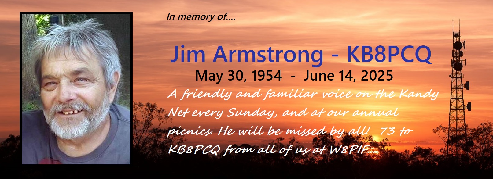 KB8PCQ - Jim Armstrong memorial
